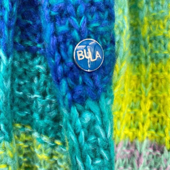 Bula Infinity Scarf Womens One Size Multicolor Knit Acrylic 53" - Picture 4 of 6